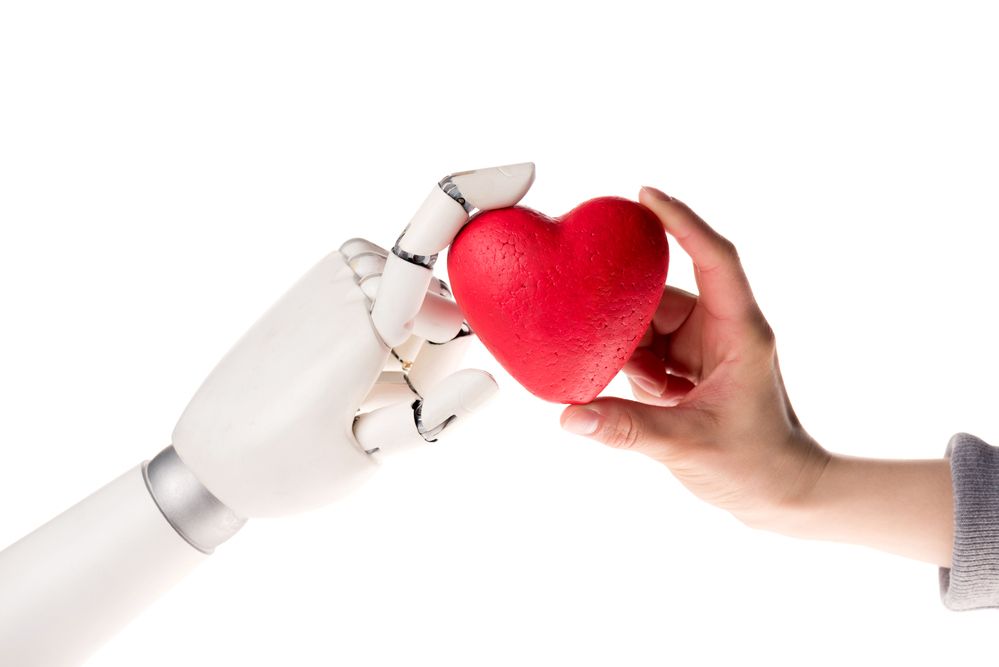 Amor entre una inteligencia artificial y un humano
